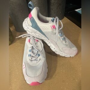 Under Armour Charged Verssert SPKLE UA Grey Blue Women Running Shoes